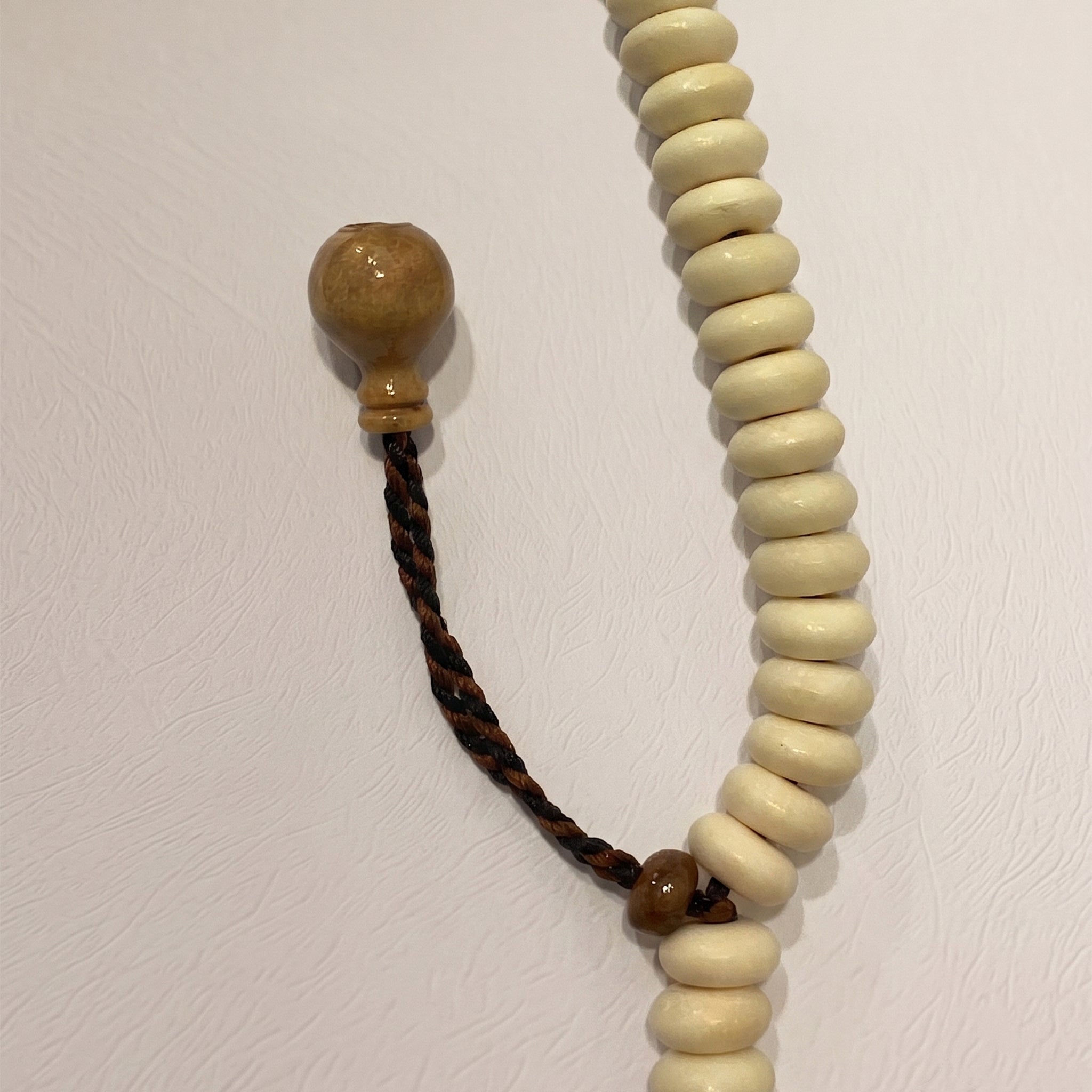 Premium Camel Bone Tasbeeh – Handmade 99 Beads Islamic Prayer Beads