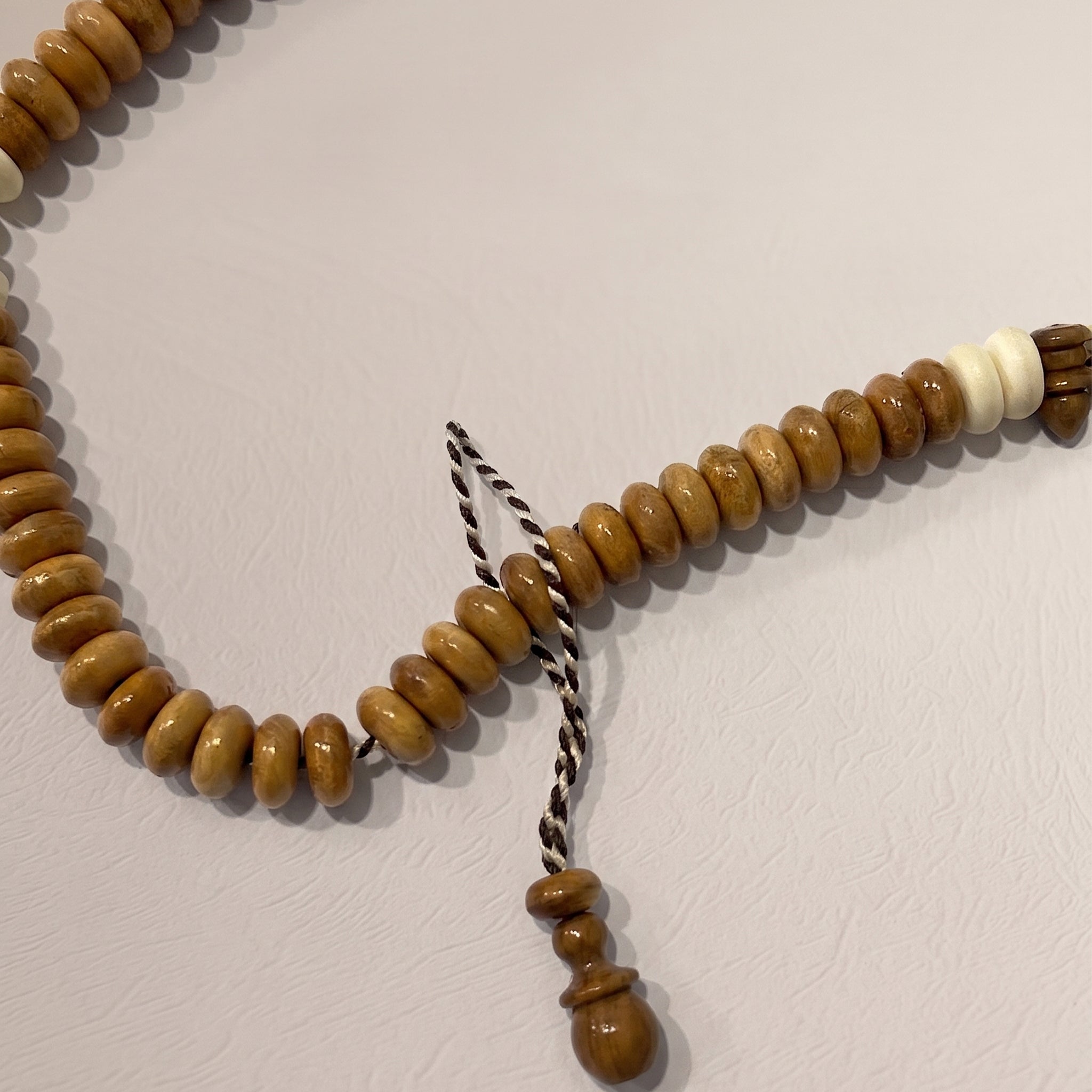 Premium Sheesham Wooden Tasbeeh – Handmade 99 Beads Islamic Prayer Beads