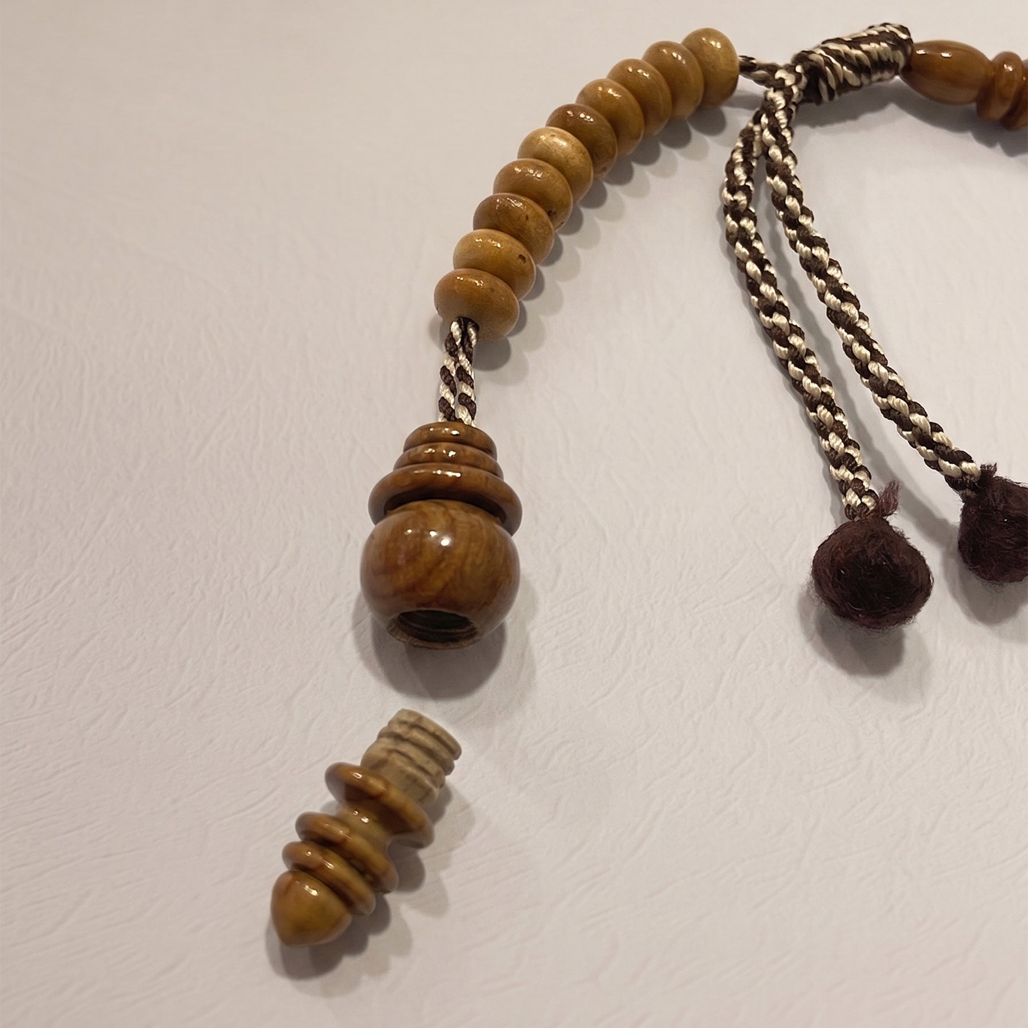 Premium Sheesham Wooden Tasbeeh – Handmade 99 Beads Islamic Prayer Beads