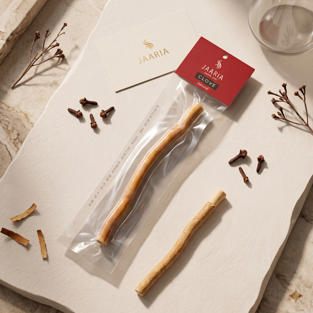Clove Flavor Peelu Miswak Pack of 10 – Natural Herbal Toothbrush