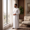 Premium Kandura / Jubba / Thobe for Men | Traditional Islamic Wear