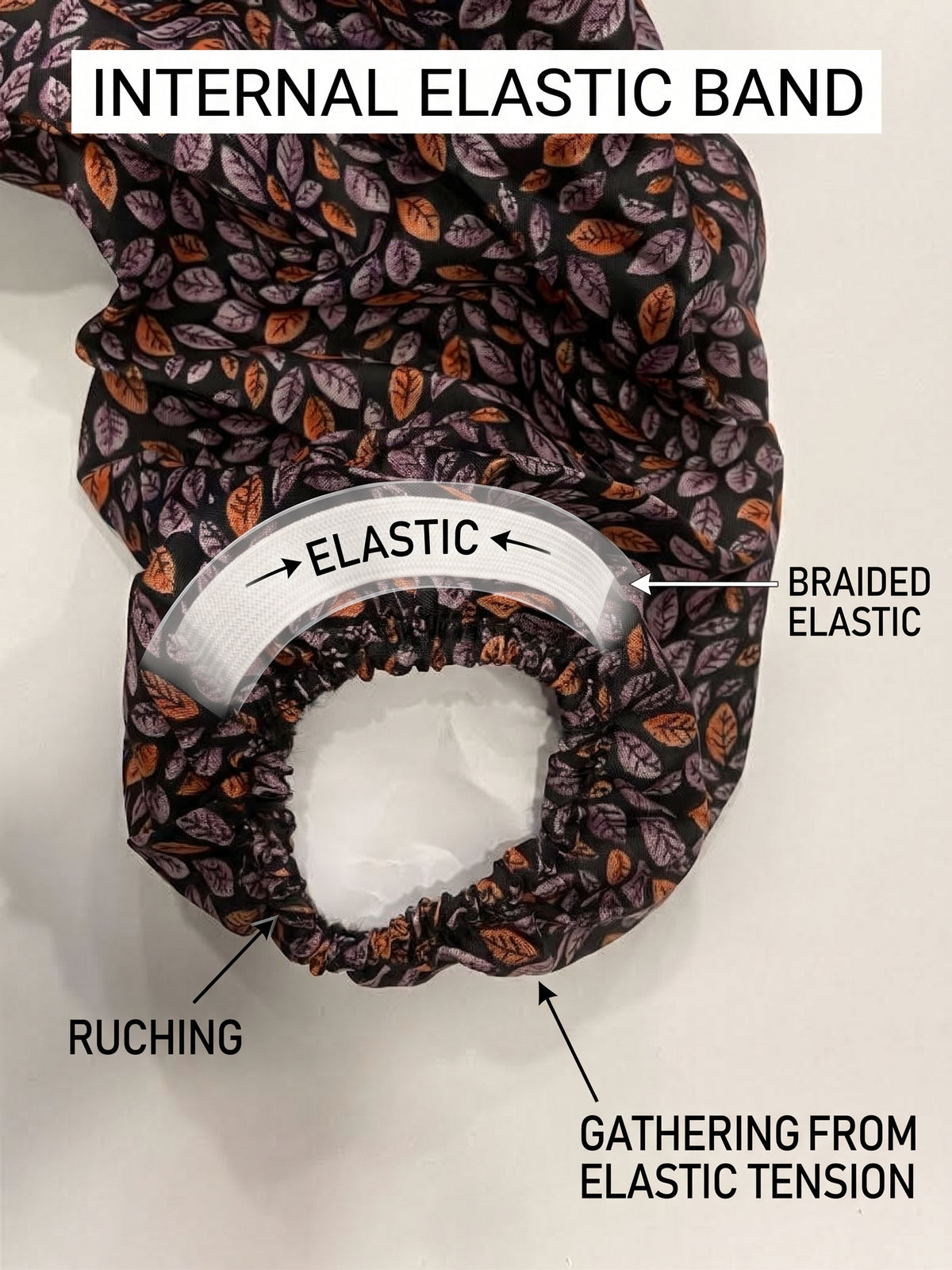Premium Printed Malai Mix Cotton Prayer Chadar – Elegant Leaf Pattern