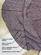 Premium Printed Malai Mix Cotton Prayer Chadar – Elegant Leaf Pattern