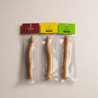 3-Piece Flavored Peelu Miswak Set – Lemon, Mint & Clove with Cutter & Holder
