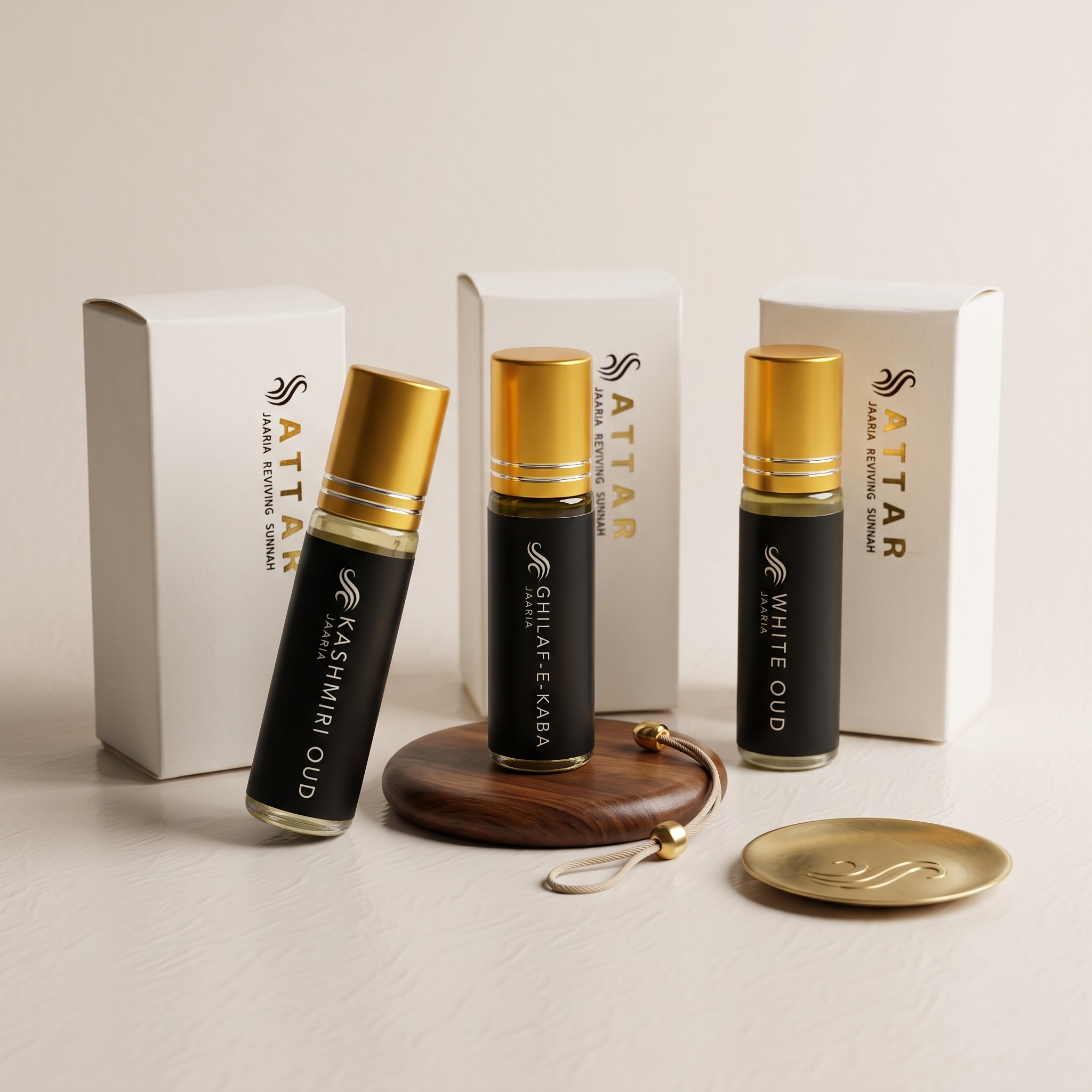 Bundle of 3 Premium Attars | Long Lasting Alcohol-Free Perfume Oils