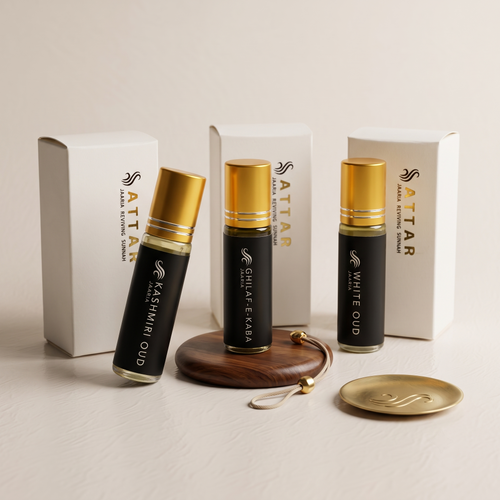 Bundle of 3 Premium Attars | Long Lasting Alcohol-Free Perfume Oils