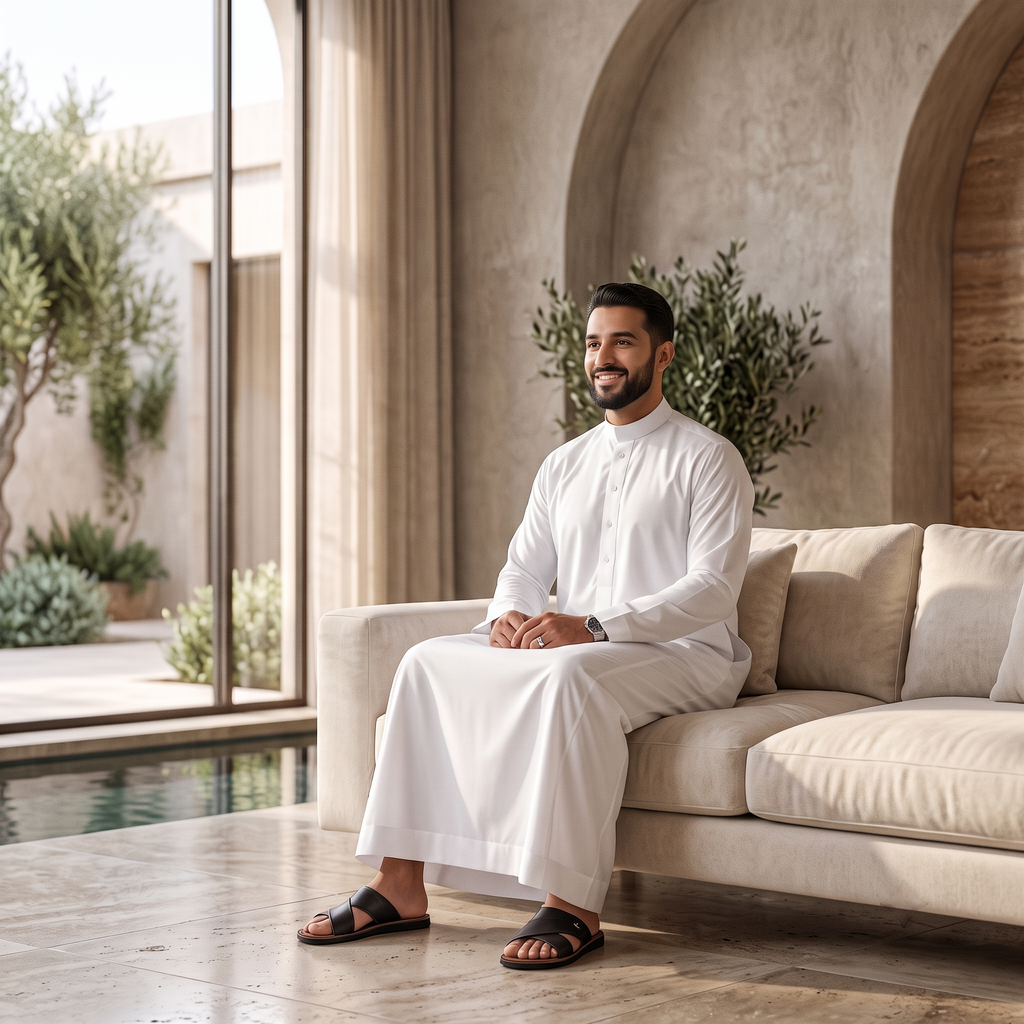 Premium Kandura / Jubba / Thobe for Men | Traditional Islamic Wear