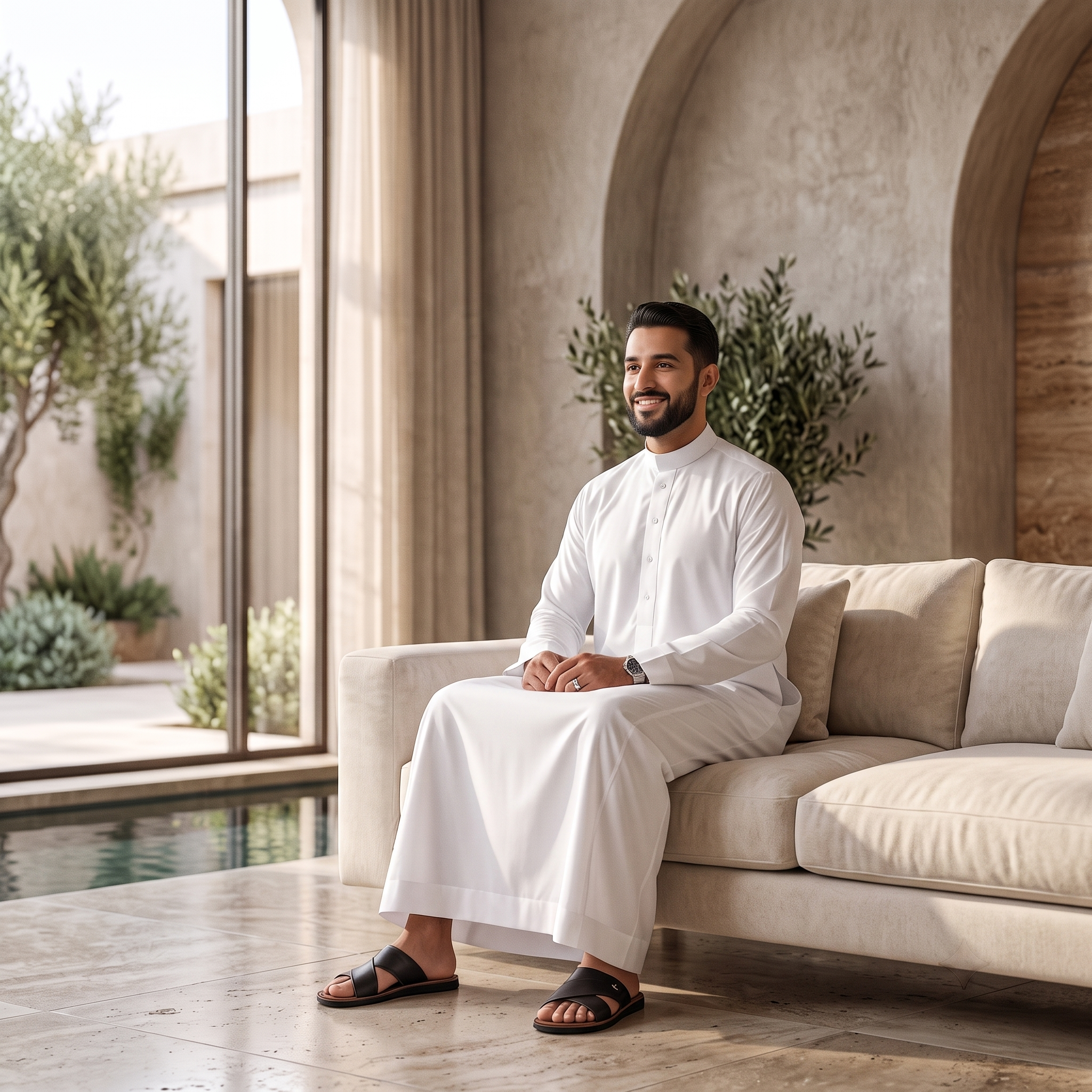 Premium Kandura / Jubba / Thobe for Men | Traditional Islamic Wear